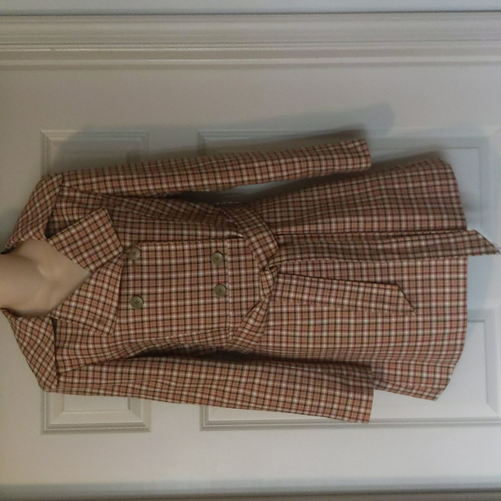 Nicole Miller Fall plaid jacket